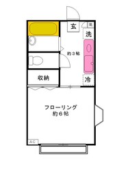 メゾン児玉Ⅱの物件間取画像